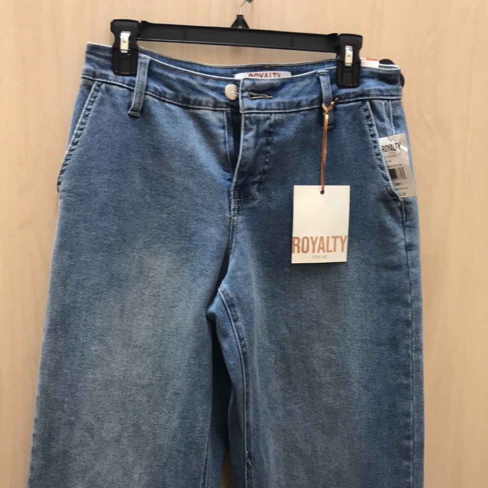 Royalty For Me Women's Light Blue Denim Jeans - Picture 10 of 12